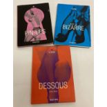 3 adult erotica themed books from the Icons Taschen series, 2001.