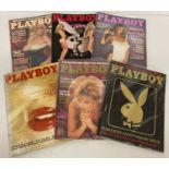 6 issues of Playboy; Entertainment for Men magazine from 1979 & 1984.