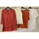 4 ladies blouses and tops by Jaeger all size 12.