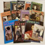 14 assorted vintage adult erotic Spanking magazines.