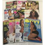 10 specialist black adult erotic magazines.