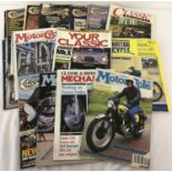 25 copies of "Classic Bike" Magazine. Dates range from 1980's to 1990's.