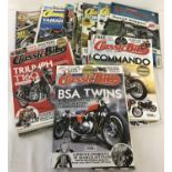 25 copies of "Classic Bike" magazine. Dates ranging from 2003-2015.