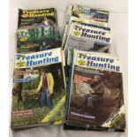 45 copies of "Treasure Hunting" magazine dating from 1981 to 1985.