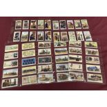A set of 50 "Railway Equipment" W.D.&H.O Wills cigarette cards in plastic presentation sleeves.