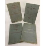 4 vintage Hillman Minx car manuals.