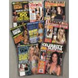 29 issues of Celebrity Skin and Celebrity Sleuth magazine from late 1990's - early 2000's.
