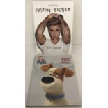 2 x 2017 annuals by Centum. The Official Justin Bieber and The Secret Life Of Pets.