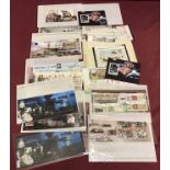 A quantity of Isle Of Man historical event collectors, mint stamp sets and mini sheets.