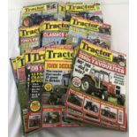 25 copies of "Tractor & Machinery" magazine. Dates range from 2007 to 2015.