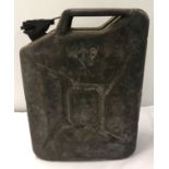 A WWII era British Army War Department Jerry can, dated 1945.