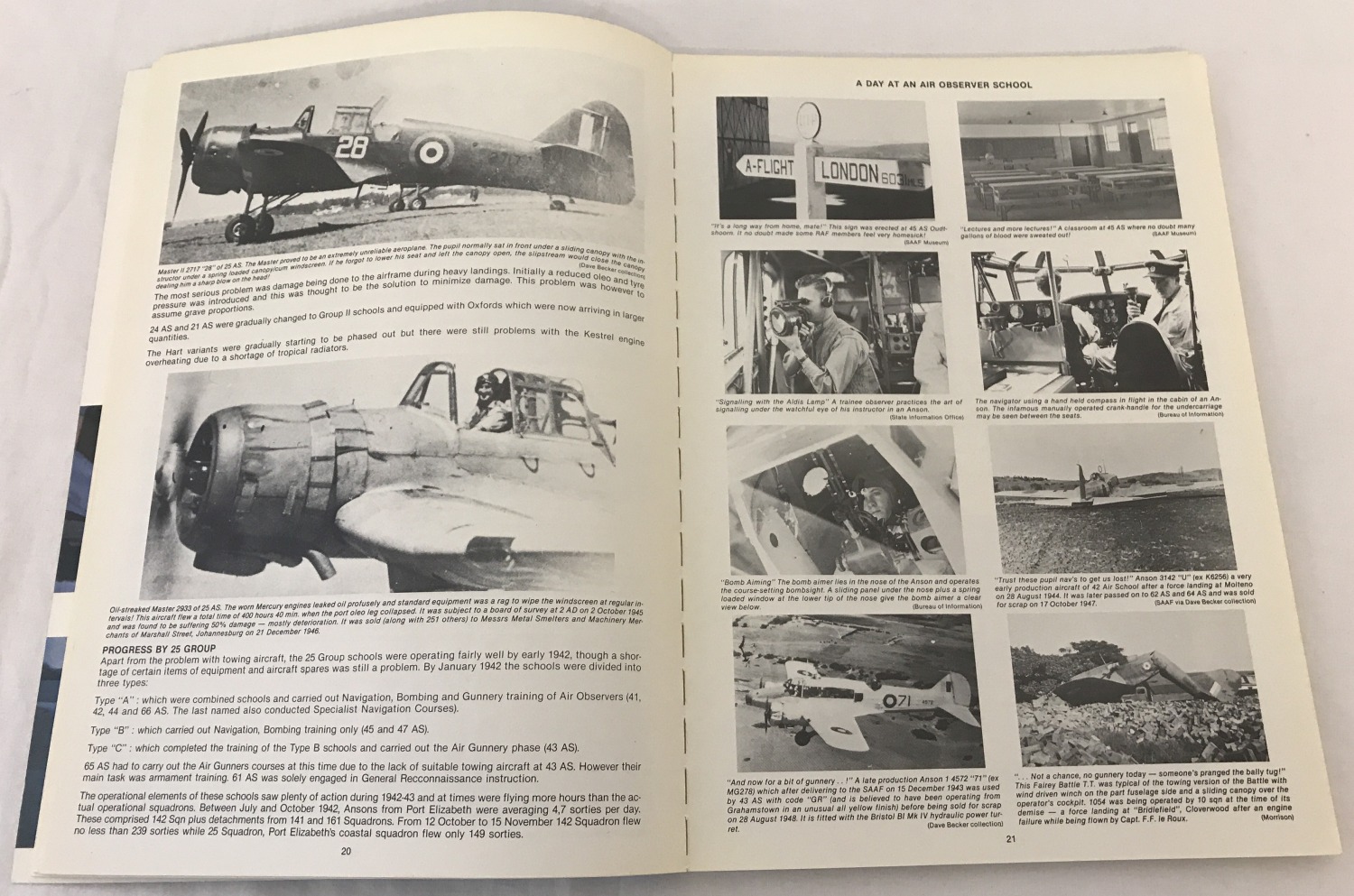 A copy of "Yellow Wings", the story of the joint air training scheme in WWII by Cpy Dave Becker. - Image 3 of 3