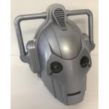 A battery operated voice changing Dr Who Cyberman helmet.