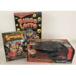 3 boxed family games. Chad valley Bingo lotto & Snorta by Mattel.