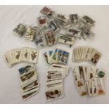 A quantity of vintage cigarette cards from Wills, Park Drive, Gallaher, Churchman & John Player.
