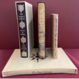 4 History related Folio Society boxed books.