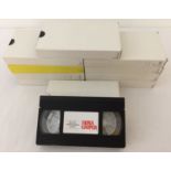 10 assorted Fiona Cooper, adult erotic VHS video tapes.