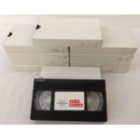 10 assorted Fiona Cooper, adult erotic VHS video tapes.