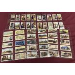 A set of 50 "Railway Equipment" W.D.&H.O Wills cigarette cards in plastic presentation sleeves.