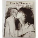 Klaus Böttger "Eros & Thanatos" paperback book from The Erotic Print Society, 1999.