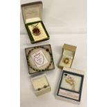 5 items of boxed costume jewellery.