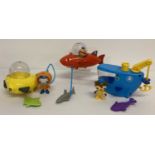Octonauts Shark Sub Gup B Playset with Kwazii figure and accessories, by Fisher-Price, Mattel.