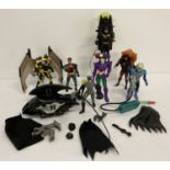 7 Batman character 5" action figures and accessories.