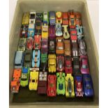 A tray of approx. 45 Hot Wheels 1:72 scale diecast vehicles.