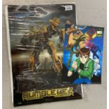 4 lenticular posters; 2 Transformers and 2 Ben 10.