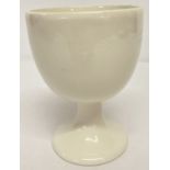 A WWII style German Luftwaffe large ceramic stemmed goblet.