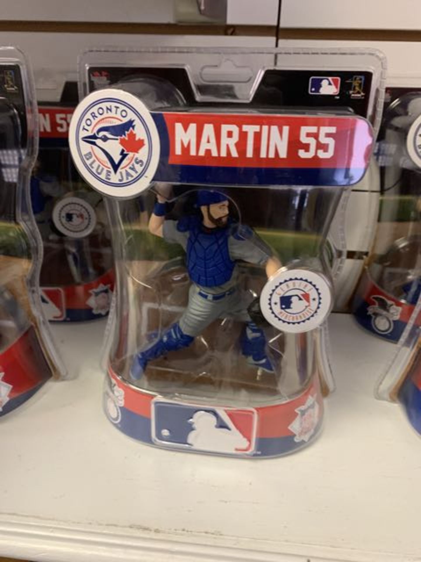 Lot de (6) figurines collection MARTIN # 55 - Blue jays