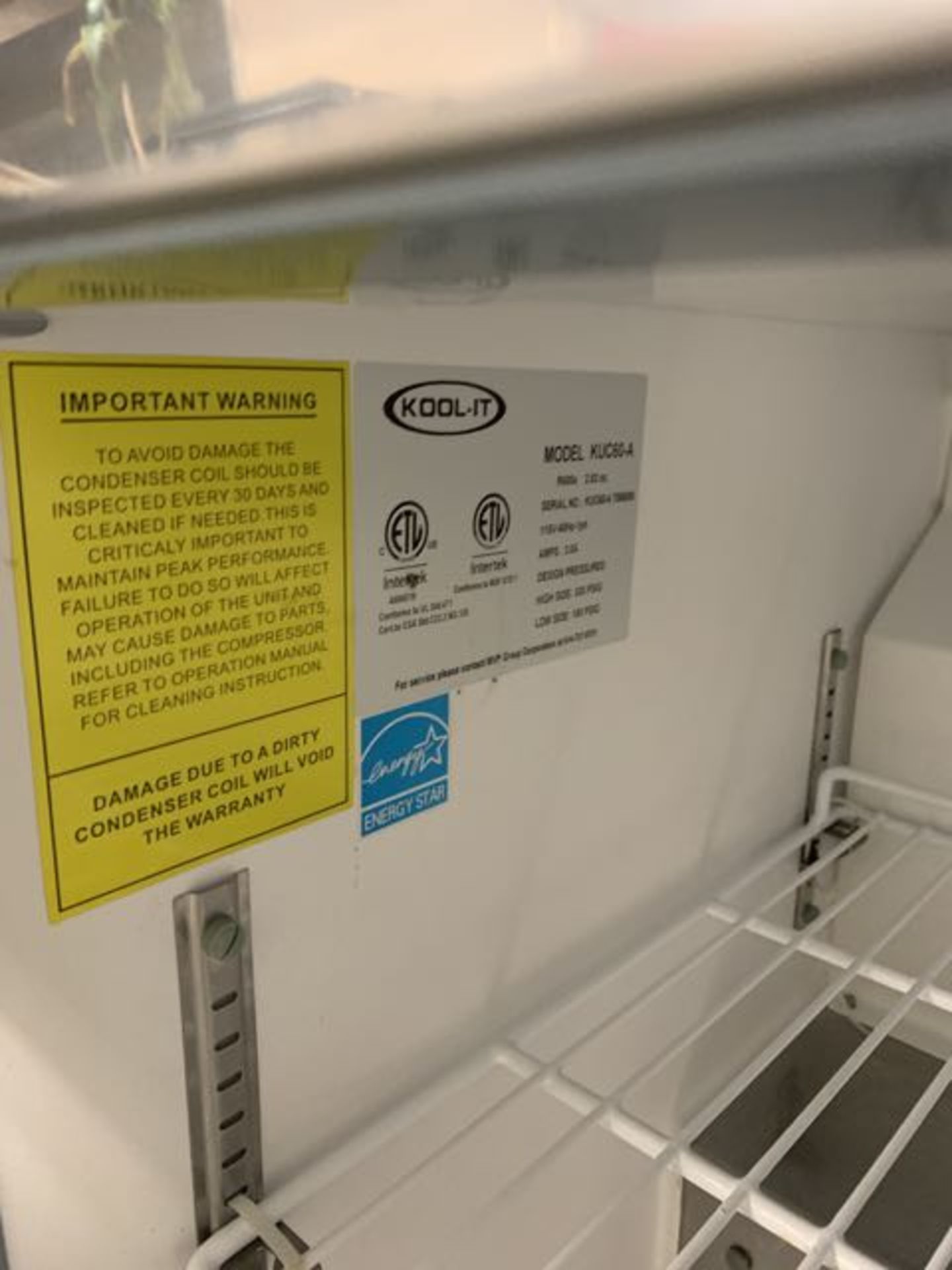 Réfrigérateur KOOL IT , 2portes, sous comptoir IKON series # KUC 60A-1A - 60 x 30" - Image 3 of 3