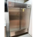 Réfrigérateur MKE - NEUF - 2 portes # RI-49 SS - 54 X 33"