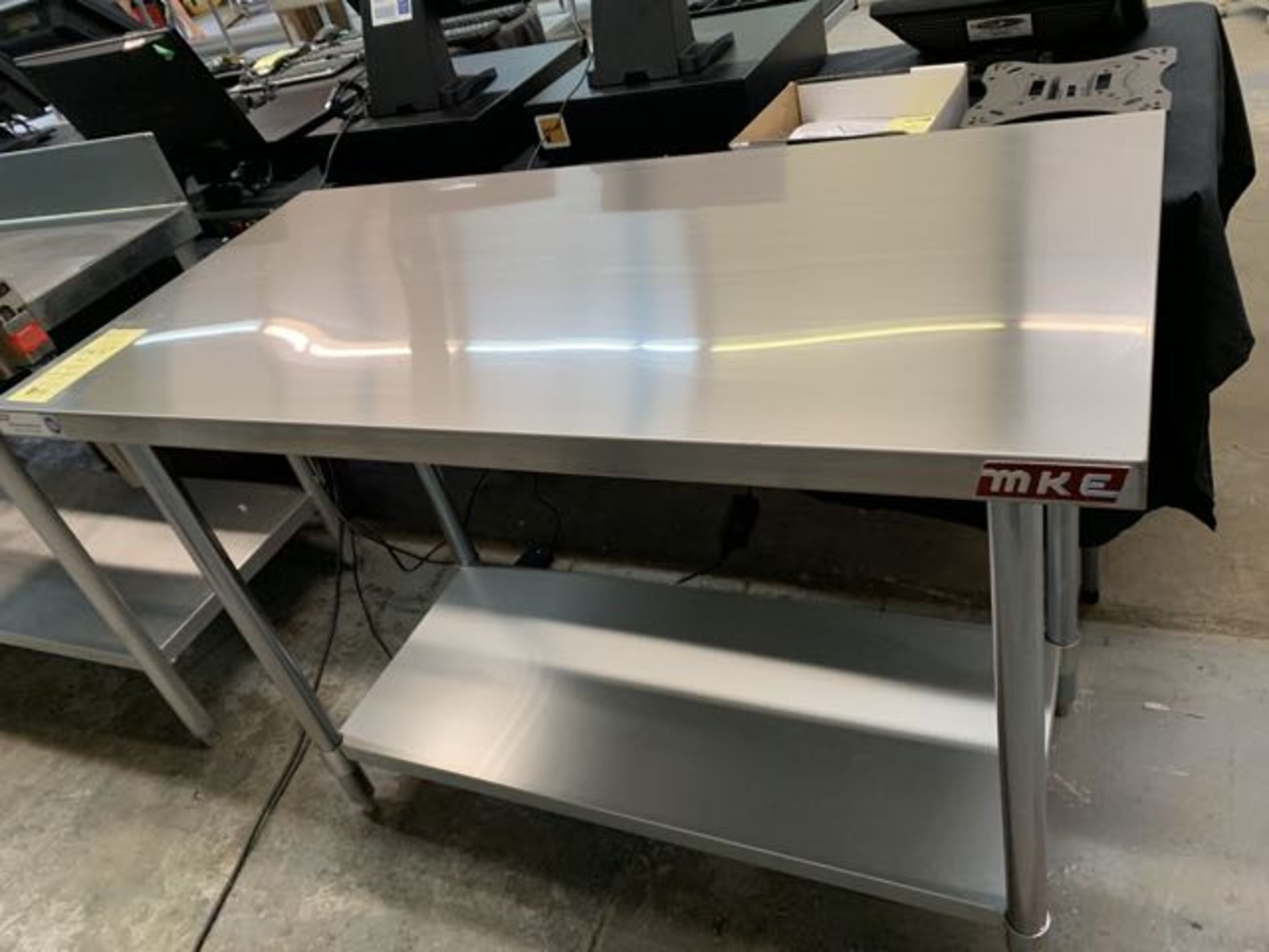 Table de travail MKE acier inox # ECTC 4824 - 48'' x 24" -NEUVE