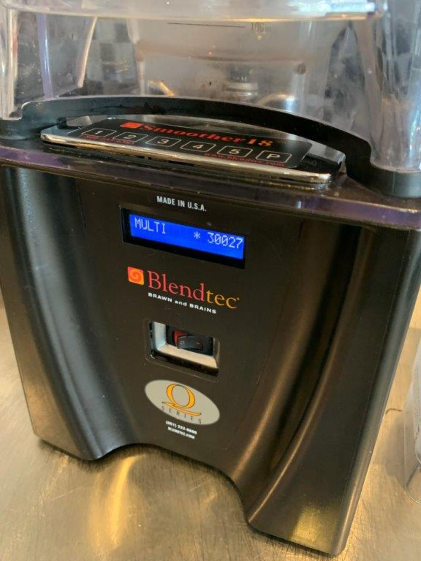 Malaxeur BLENDTEC Q Series a/ extra receptacle - Image 2 of 2