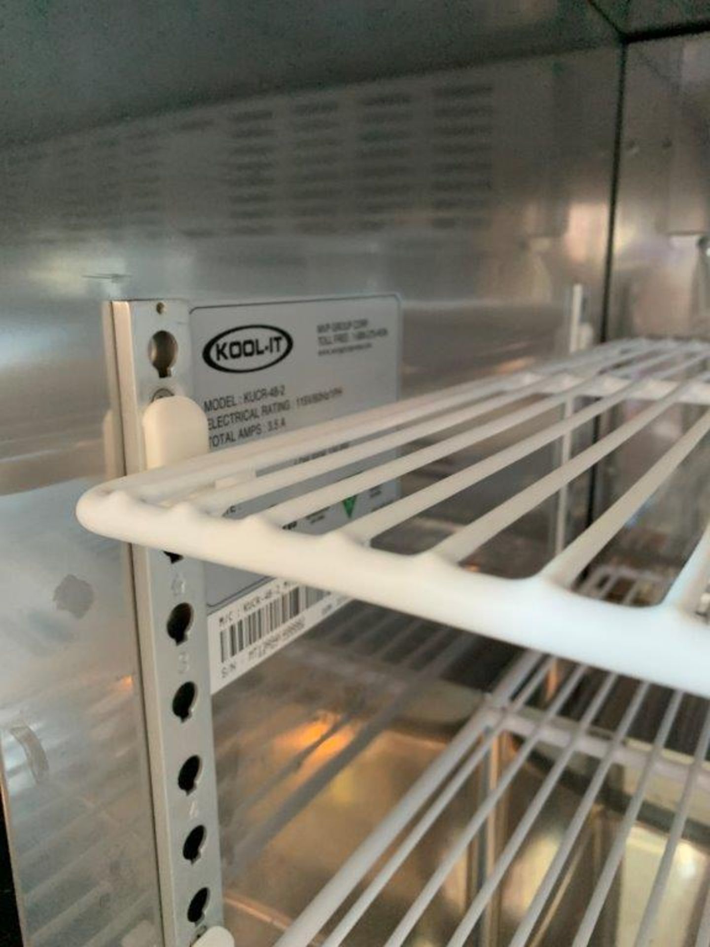 Comptoir refrigeré KOOL IT # KUCR 48 -2 - 4' x 30" - NEUF - Image 4 of 5