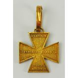 Österreich: Goldenes Armeekreuz.<