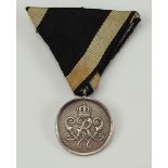 Preussen: Krieger-Verdienstmedaille, in Silber.
