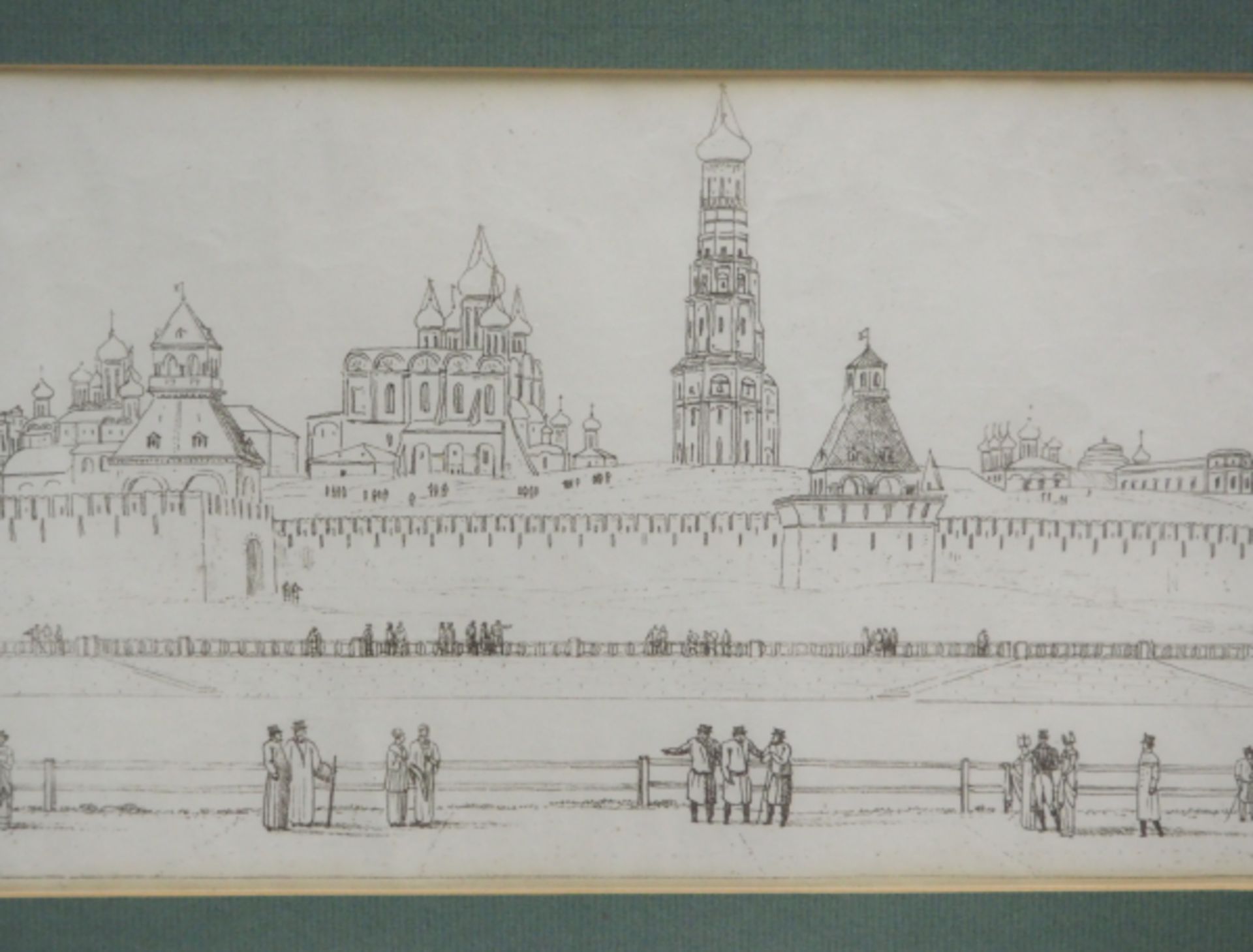 Russland: Ansicht des Kremel um 1810. - Bild 2 aus 2