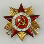 Sowjetunion: Orden des Vaterländischen Krieges, 2. Modell, 1. Klasse.<