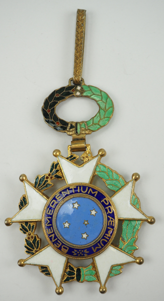 Brasilien: Nationaler Orden Kreuz des Südens, 3. Modell, 1. Typ (1932-1967), Großkreuz.<b - Image 3 of 3