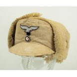 Luftwaffe: Winterfellmütze.<