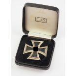 Eisernes Kreuz, 1939, 1. Klasse, an Schraubscheibe, im Etui - L/18.