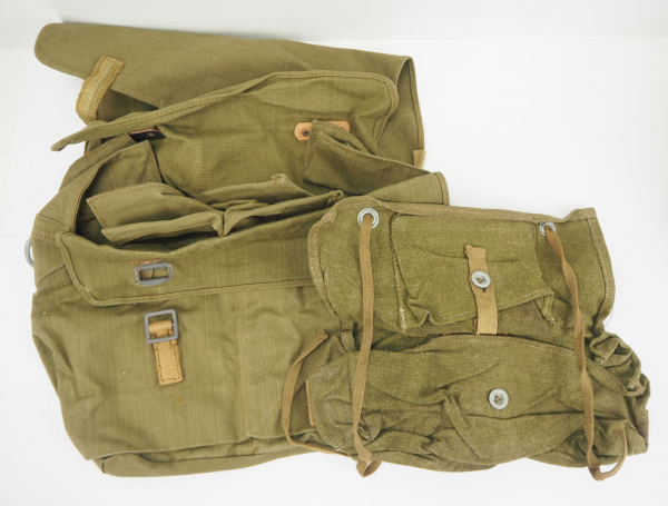 Wehrmacht: Pionier-Tasche 3 kg / Tasche fürs Sturmgepäck.<b - Image 2 of 2