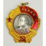 Sowjetunion: Lenin Orden, 6. Modell, 2. Typ.