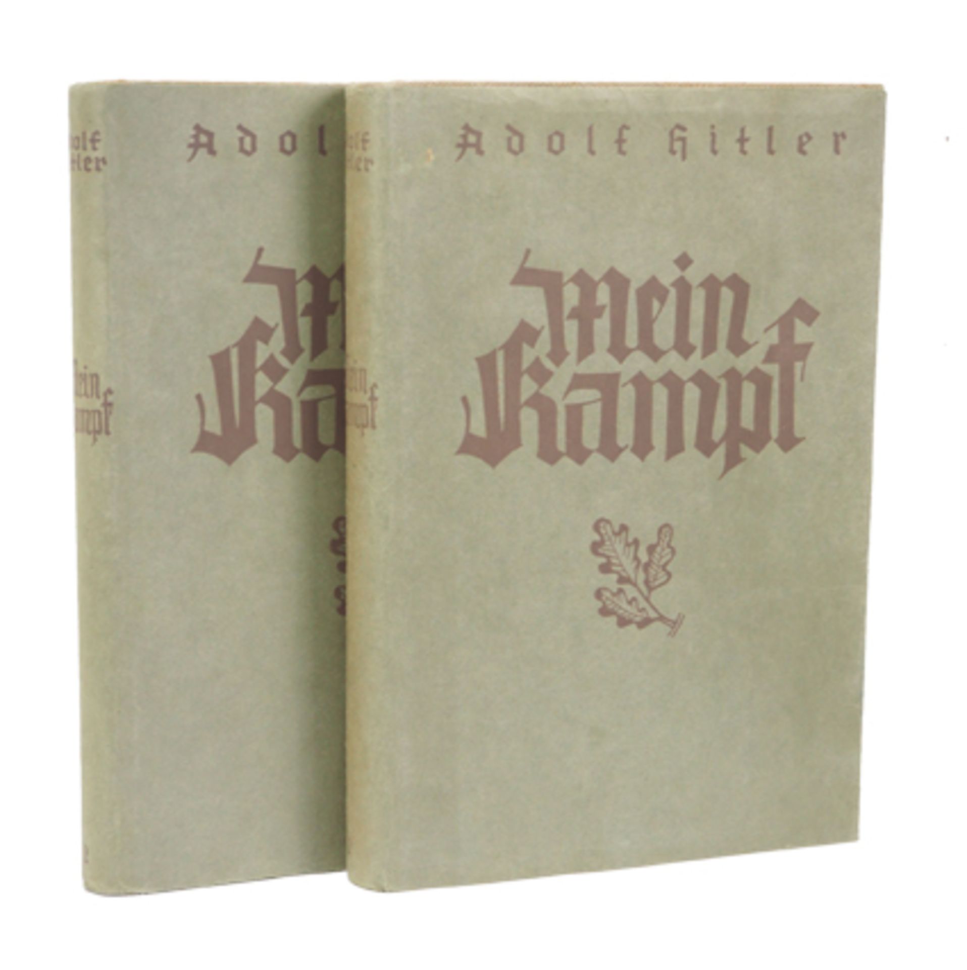 Hitler, Adolf: Mein Kampf - Erstausgabe in 2 Bänden.<