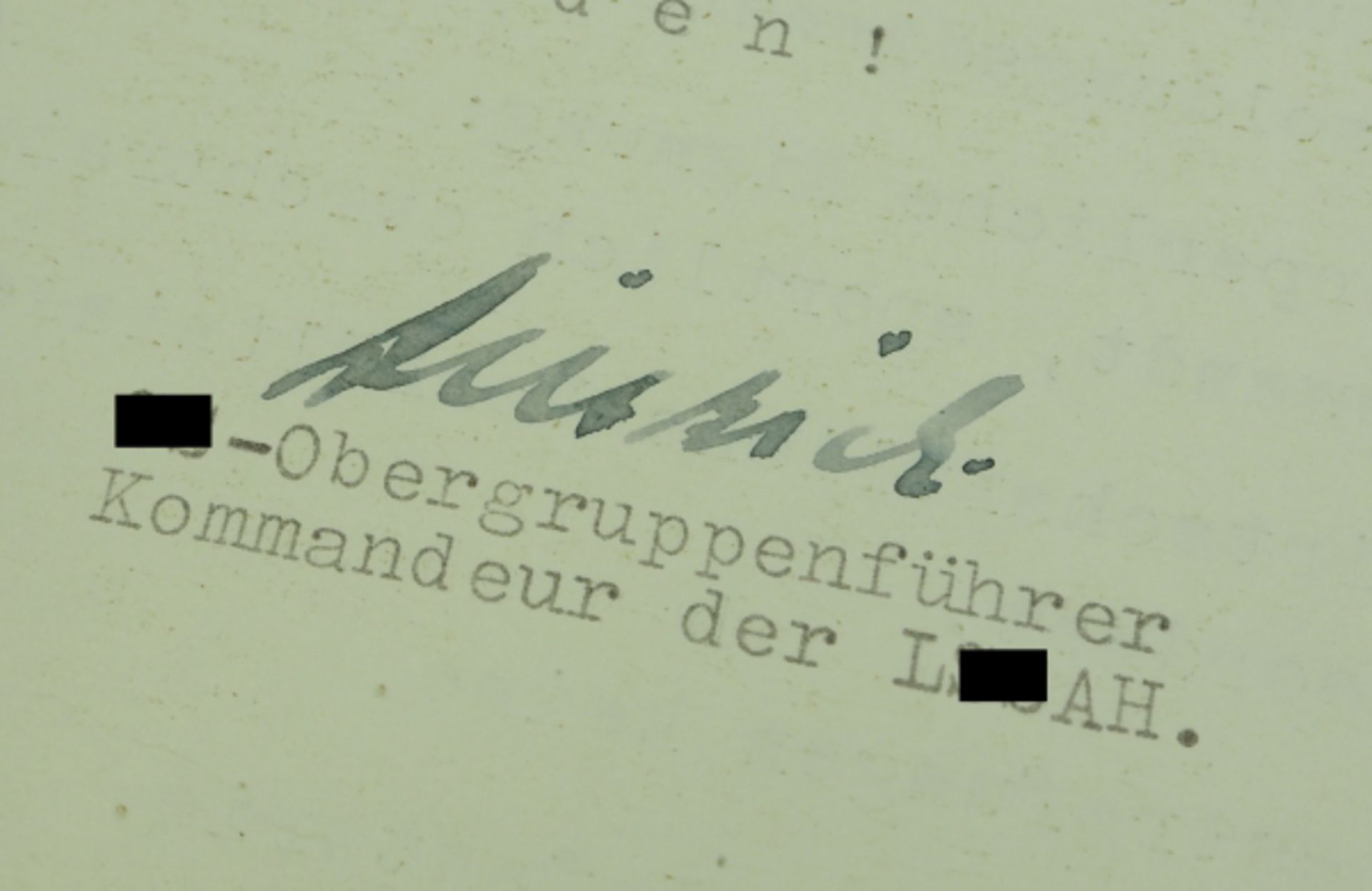 Dietrich, Sepp / Mohnke, Wilhelm. - Image 4 of 5