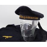 Kriegsmarine: Uniformensemble für Mannschaften.<