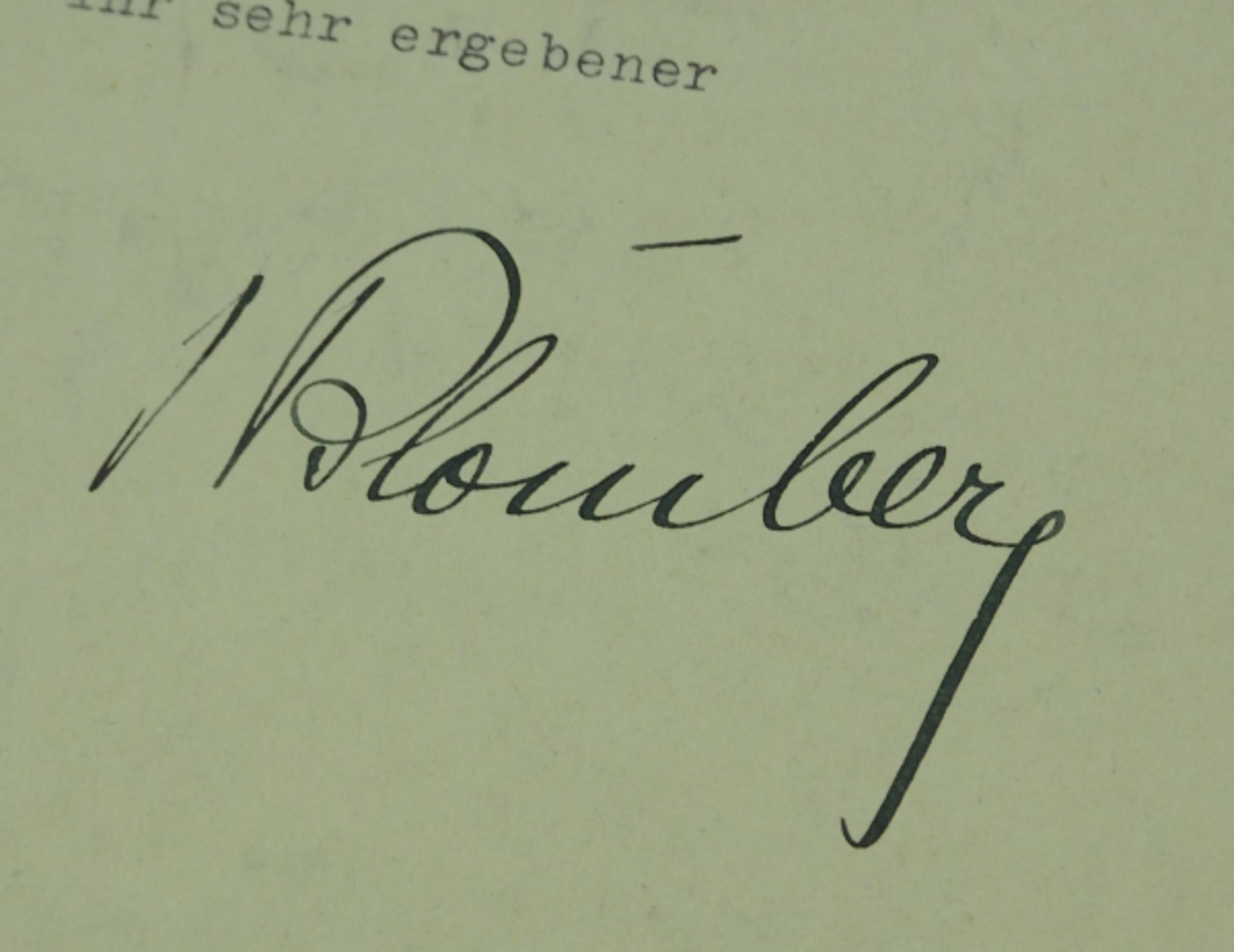 v. Blomberg, Werner. - Image 2 of 4