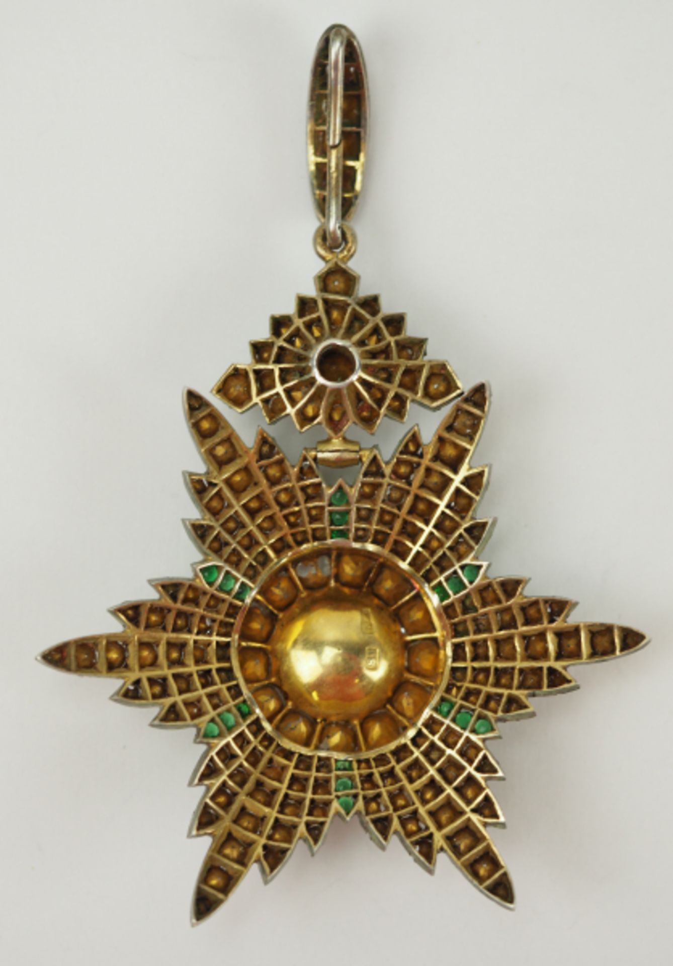 Persien: Sonnen- und Löwen-Orden, für Militärpersonen, 1. Klasse Kleinod in Brillanten.<br - Bild 4 aus 5